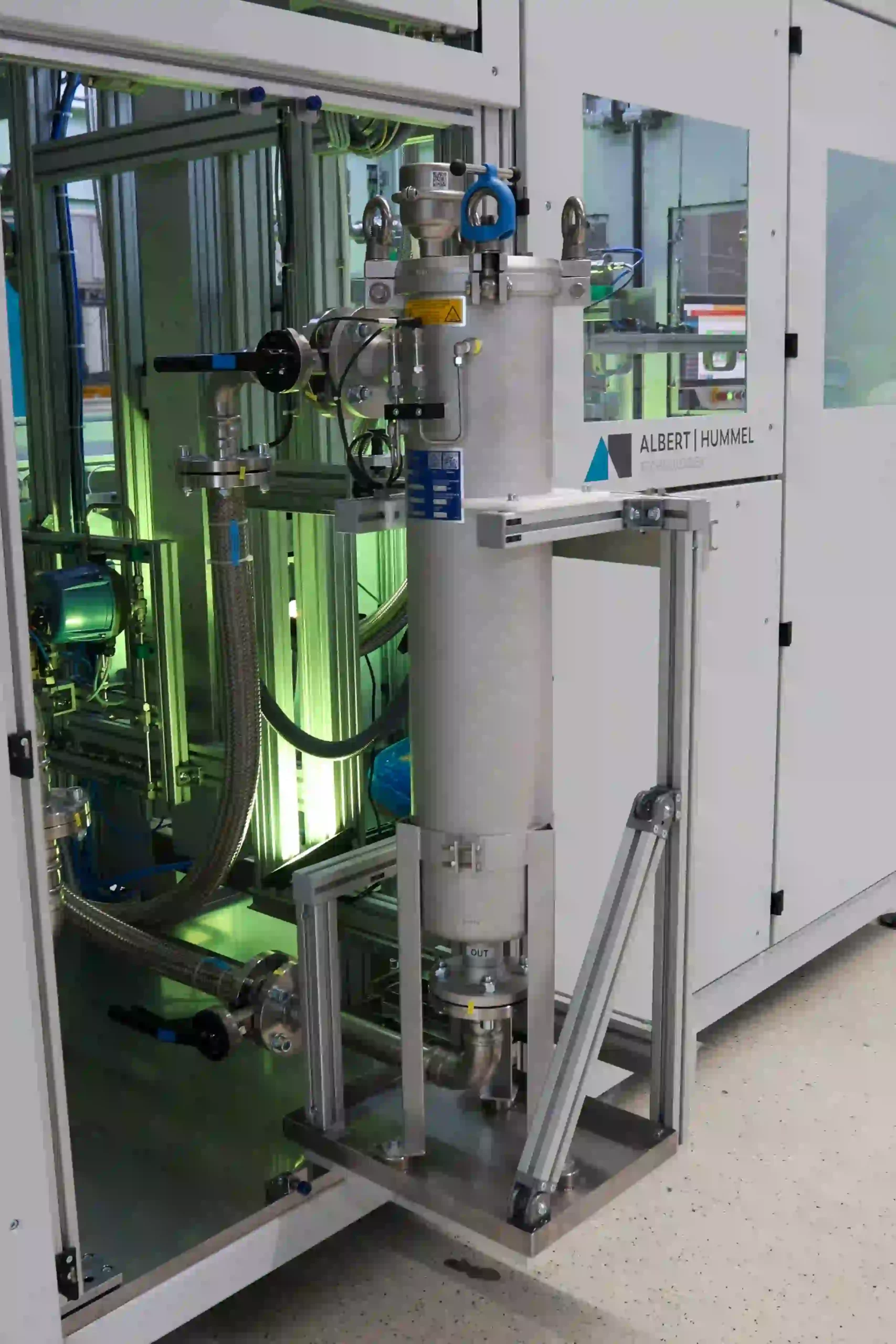 Prüfstand für E-Mobility und Clean-Tech Produkte zur Prüfung der Produkteigenschaften.
