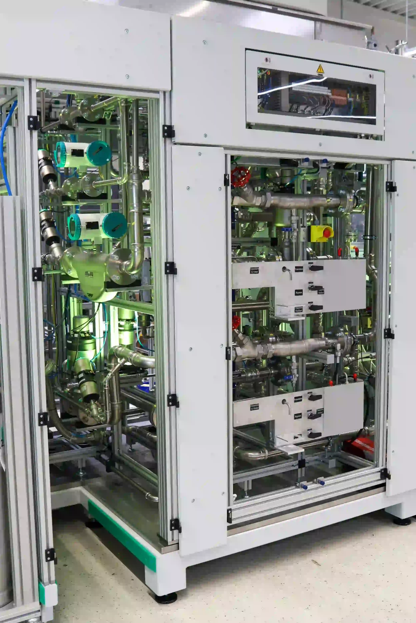Prüfstand für E-Mobility und Clean-Tech Produkte zur Prüfung der Produkteigenschaften.